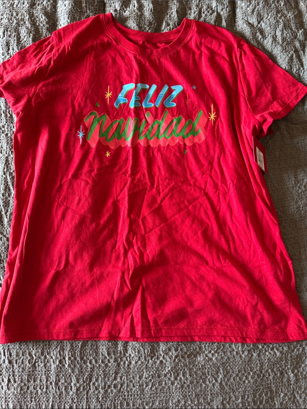 Wondershop Red 'Feliz Navidad' Graphic Tee